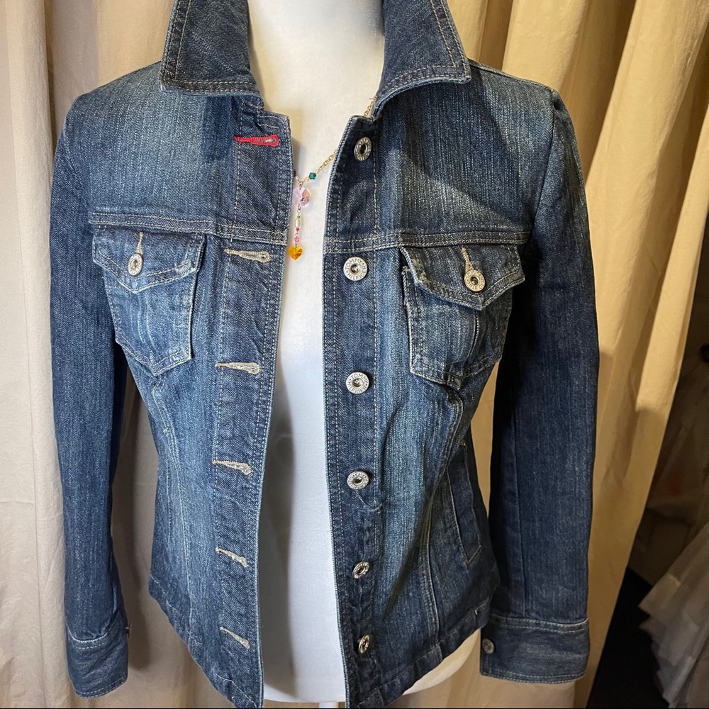 Tommy Hilfiger jean jacket sz XS